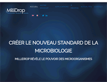 Tablet Screenshot of millidrop.com